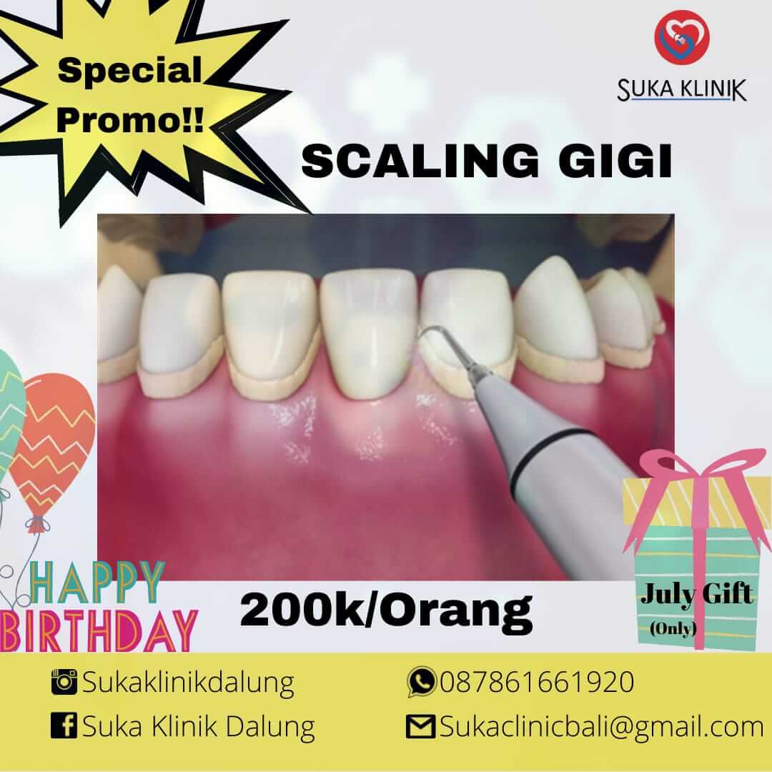 Promo Scaling Gigi Dalung Badung Bali Suka Klinik